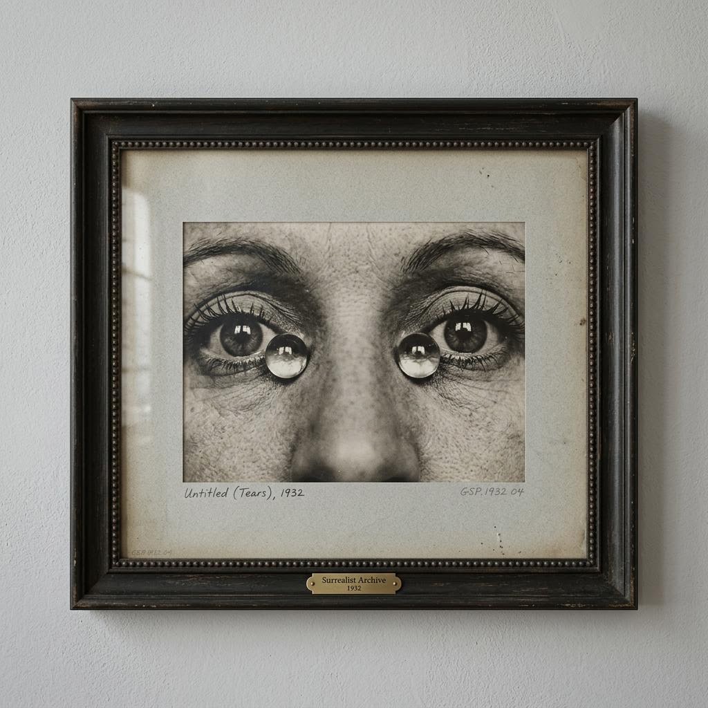 Man Ray, 'Glass Tears' (Les Larmes)