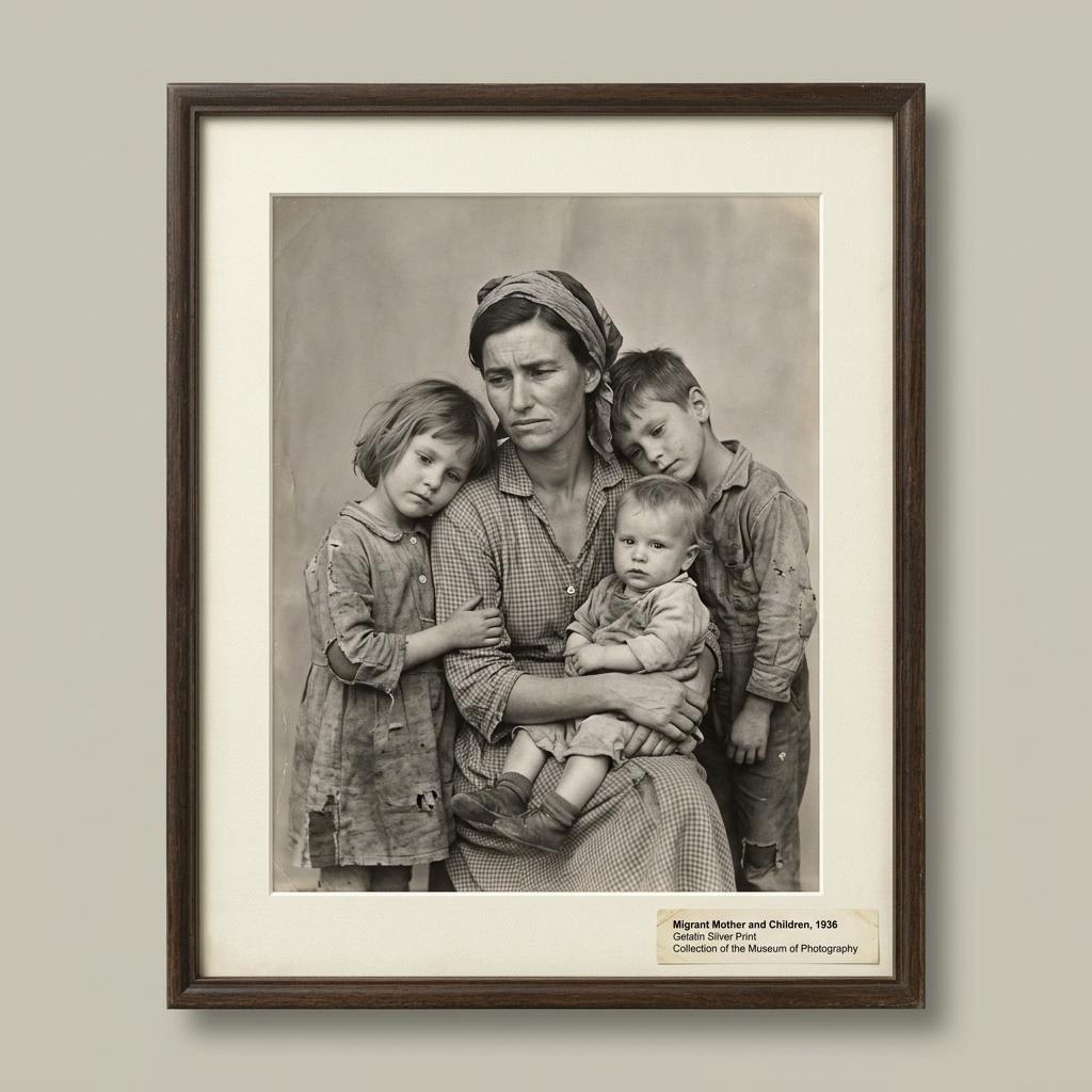 Dorothea Lange, 'Migrant Mother' (Vintage Print)