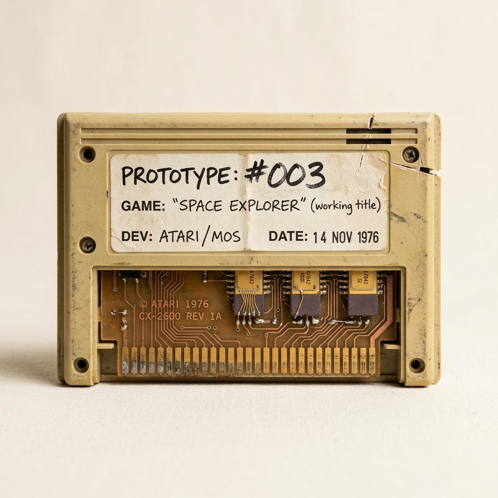 Early Video Game Cartridge Prototype