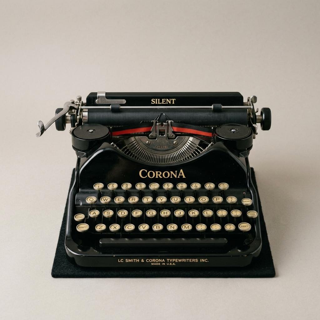 Corona Silent Portable Typewriter