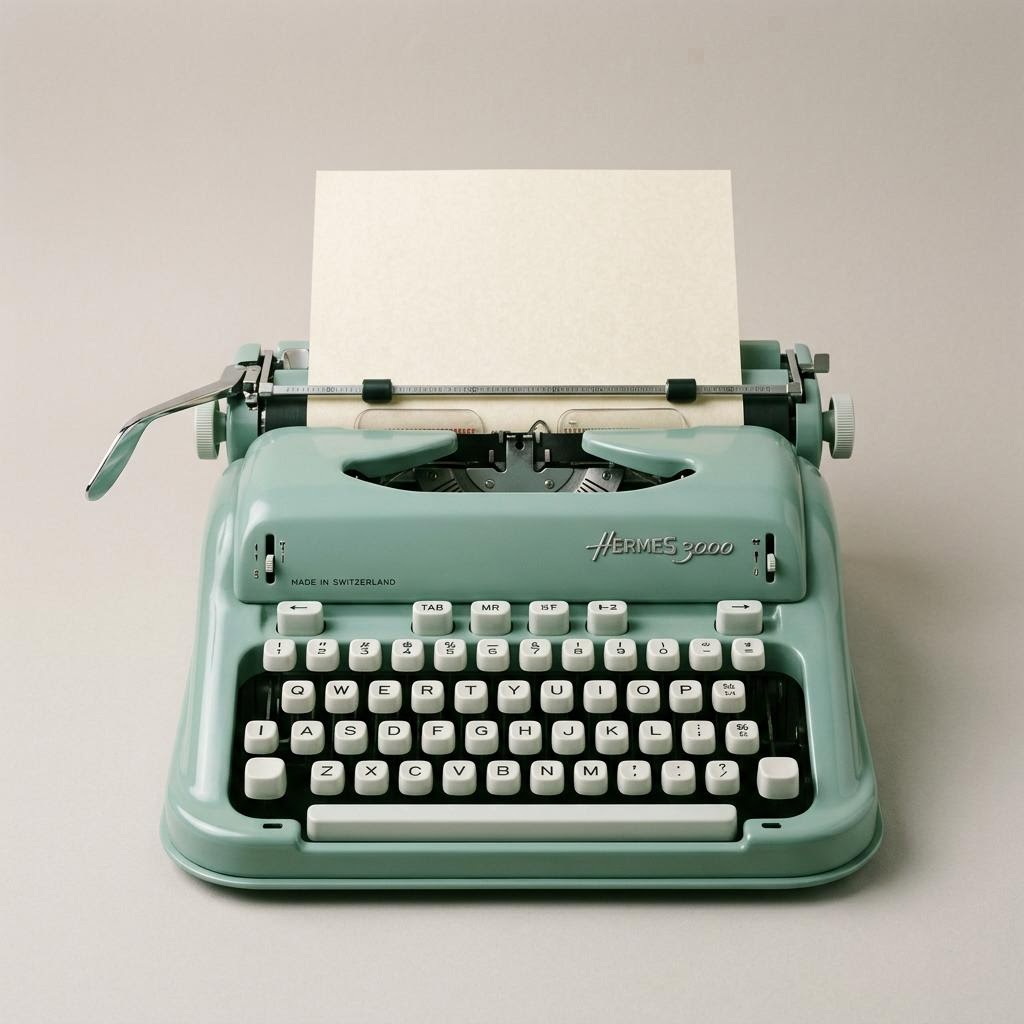 Hermes 3000 Portable Typewriter