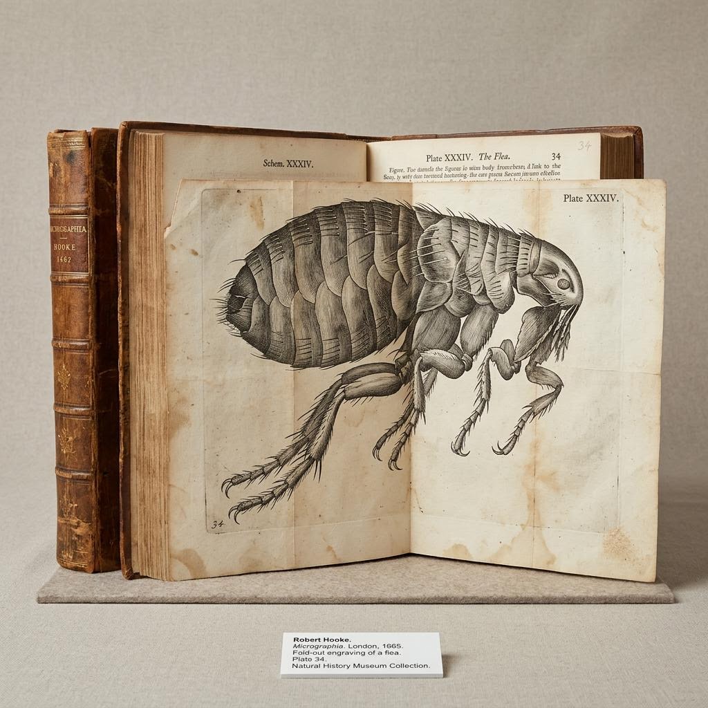 Robert Hooke, 'Micrographia' (1665)
