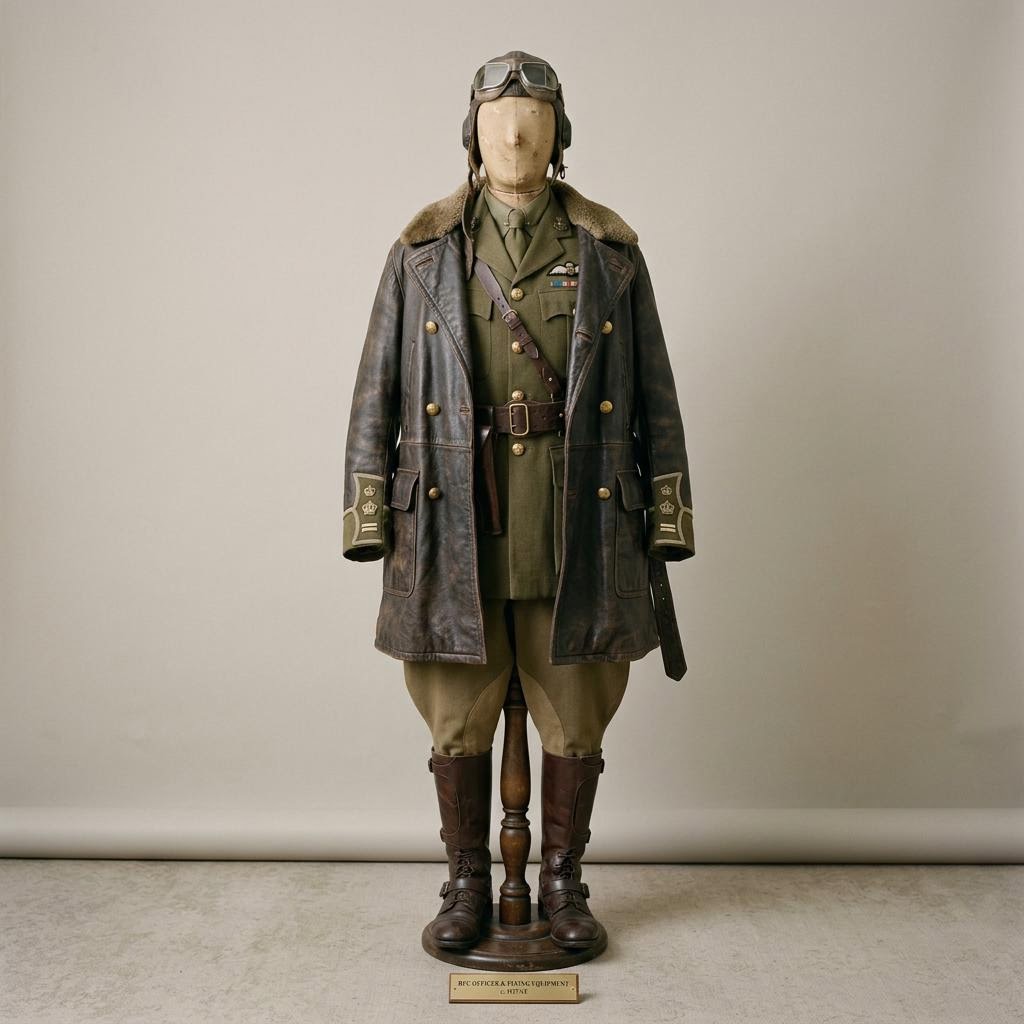WWI Royal Flying Corps Officer's Uniform Group
