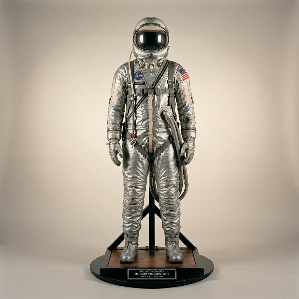 Mercury Spacesuit, Bench-Built Replica