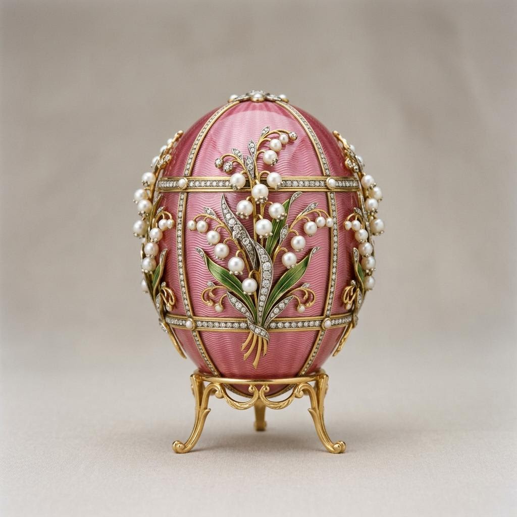 Imperial Lilies of the Valley Egg